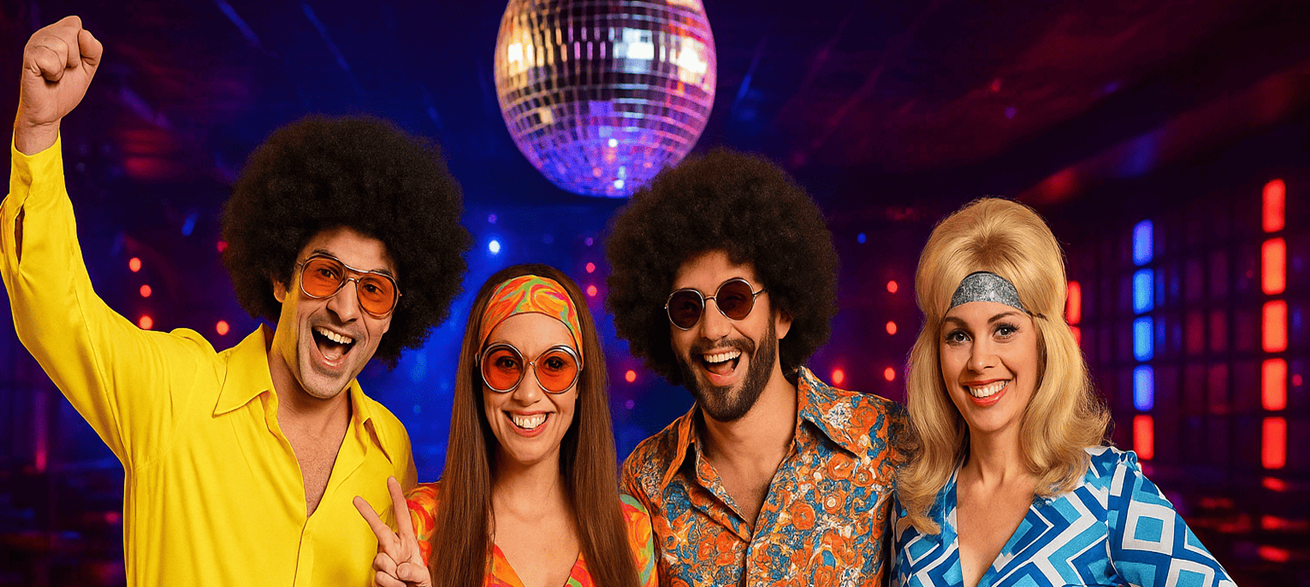 Disfraces años70 para adultos: Vuelve la moda disco con estilo