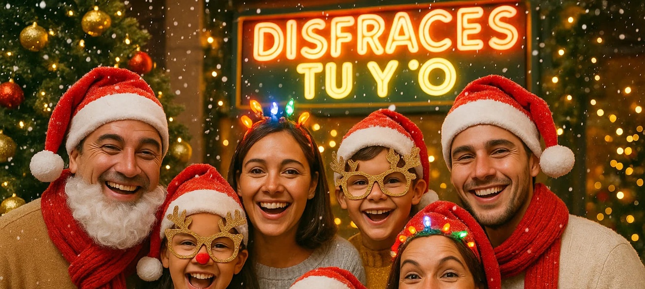 Accesorios y Disfraces de Navidad para toda la familia