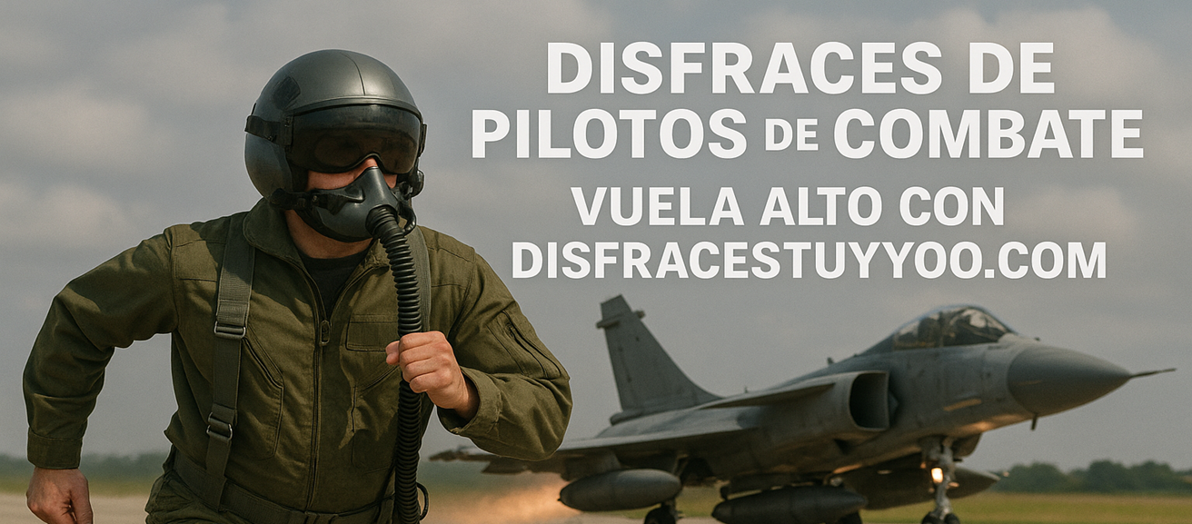 ✈️ Disfraces de Pilotos de Combate: Vuela Alto con Disfracestuyyo.com