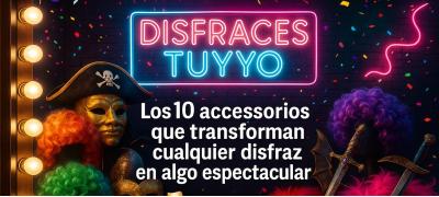 🎭 Los 10 accesorios que transforman cualquier disfraz en algo espectacular