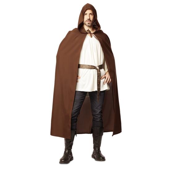 Capa Medieval Marrón adulto unisex Capa Medieval Marrón adulto unisex