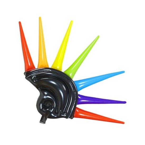 Casco Multicolor Hinchable de 90 cms. Casco Multicolor Hinchable de 90 cms.