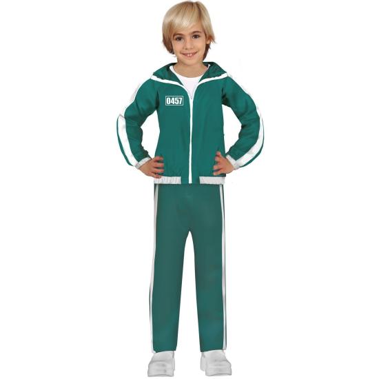 Disfraz de Jugador del Juego del Calamar para niños Disfraz de Jugador del Juego del Calamar para niños