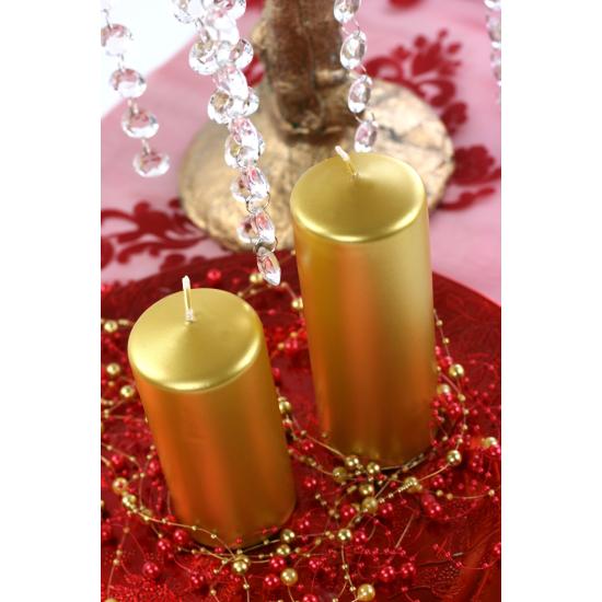 1 vela dorada (15x6 cm) 1 vela dorada (15x6 cm)