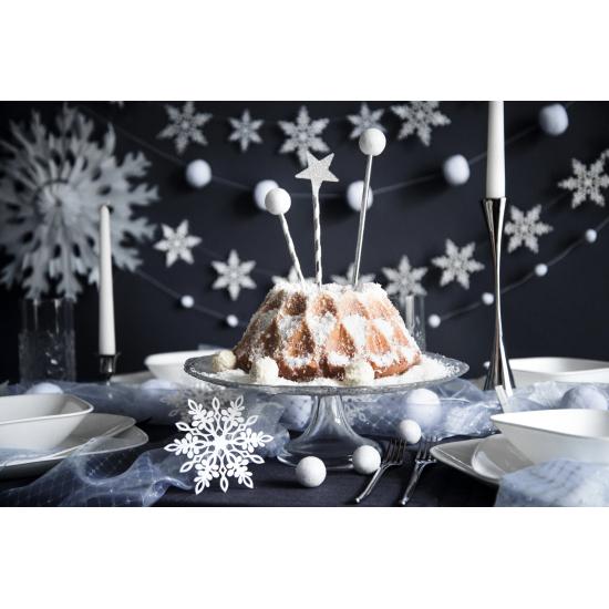 10 pajitas con rayas plateadas de papel - Trick or Treat Collection 10 pajitas con rayas plateadas de papel - Trick or Treat Collection