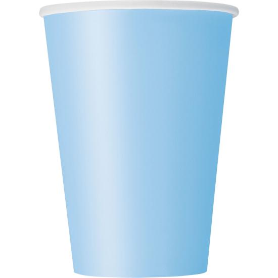 10 vasos color azul cielo - Línea Colores Básicos 10 vasos color azul cielo - Línea Colores Básicos