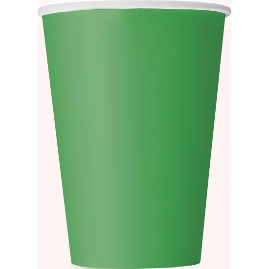 10 vasos grandes color verde esmeralda - Línea Colores Básicos 10 vasos grandes color verde esmeralda - Línea Colores Básicos
