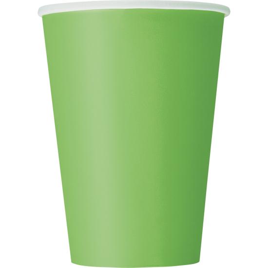10 vasos grandes color verde lima - Línea Colores Básicos 10 vasos grandes color verde lima - Línea Colores Básicos