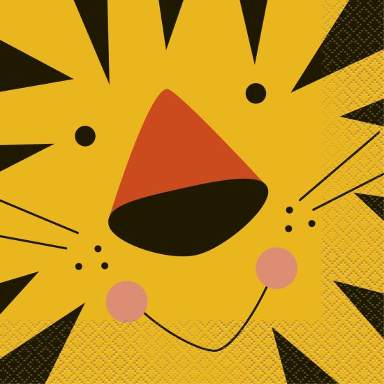 16 servilletas (33x33 cm) - Animal Jungle 16 servilletas (33x33 cm) - Animal Jungle