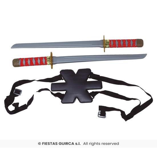 2 Espadas 55cms para Espalda Assassins Creed 2 Espadas 55cms para Espalda Assassins Creed
