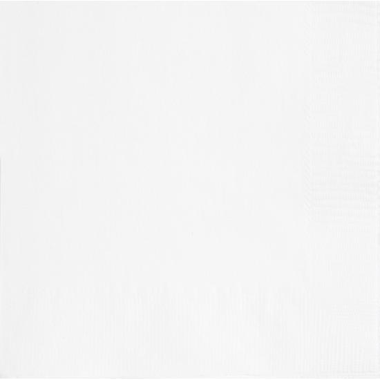 20 servilletas blancas (33x33 cm) - Línea Colores Básicos 20 servilletas blancas (33x33 cm) - Línea Colores Básicos