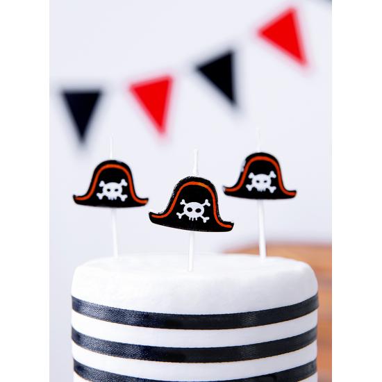5 velas para fiesta pirata - Pirates Party 5 velas para fiesta pirata - Pirates Party