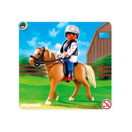 5109 Haflinger con Establo Verde y Beis PLAYMOBIL 5109 Haflinger con Establo Verde y Beis PLAYMOBIL