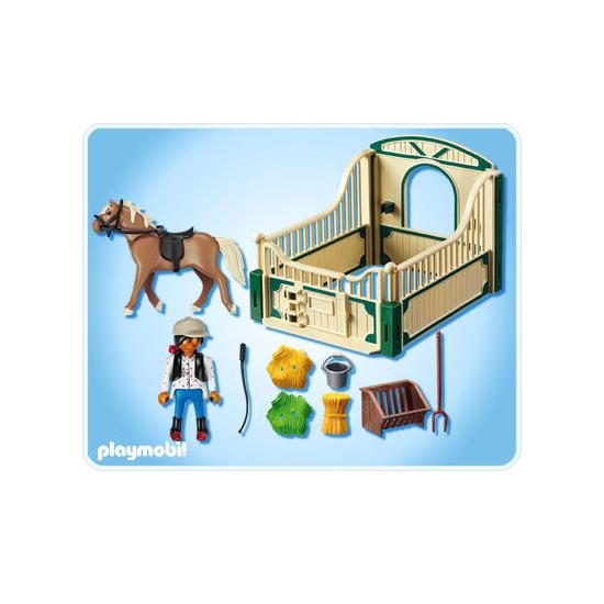 5109 Haflinger con Establo Verde y Beis PLAYMOBIL 5109 Haflinger con Establo Verde y Beis PLAYMOBIL