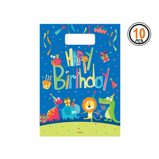6 Bolsas Regalo Zoo Party 6 Bolsas Regalo Zoo Party