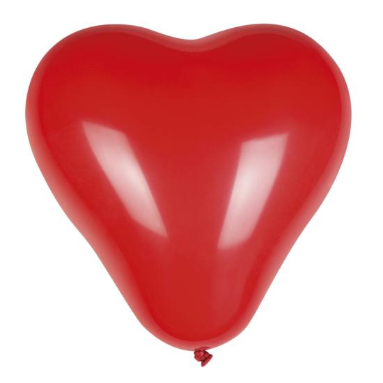 6 globos de látex con forma de corazón (25 cm) 6 globos de látex con forma de corazón (25 cm)