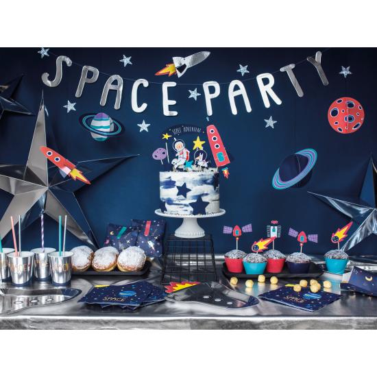 6 vasos "Space Adventure" de papel - Space Party 6 vasos "Space Adventure" de papel - Space Party