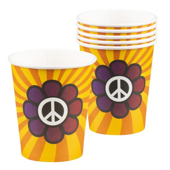 6 Vasos Fiesta Hippie 25cl 6 Vasos Fiesta Hippie 25cl