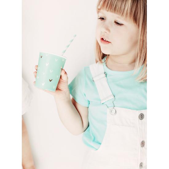 6 vasos verdes - Llama Party 6 vasos verdes - Llama Party