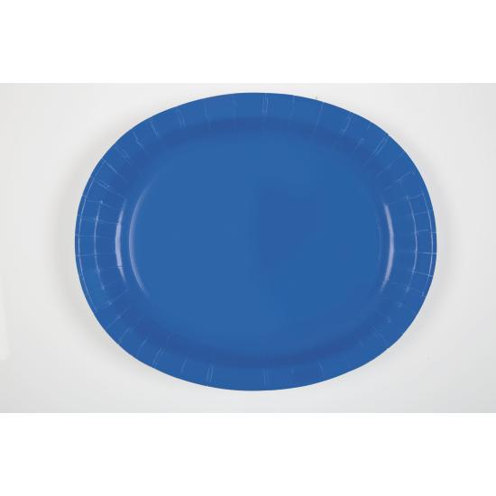 8 bandejas ovaladas azul oscuro - Línea Colores Básicos 8 bandejas ovaladas azul oscuro - Línea Colores Básicos