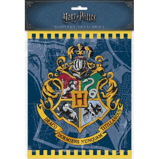 8 bolsas de chucherías de regalo Harry Potter - Hogwarts Houses 8 bolsas de chucherías de regalo Harry Potter - Hogwarts Houses