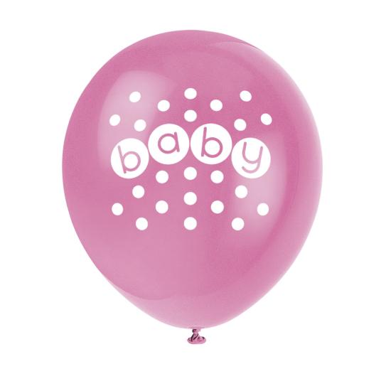 8 globos (30 cm) - Pastel Baby Shower 8 globos (30 cm) - Pastel Baby Shower