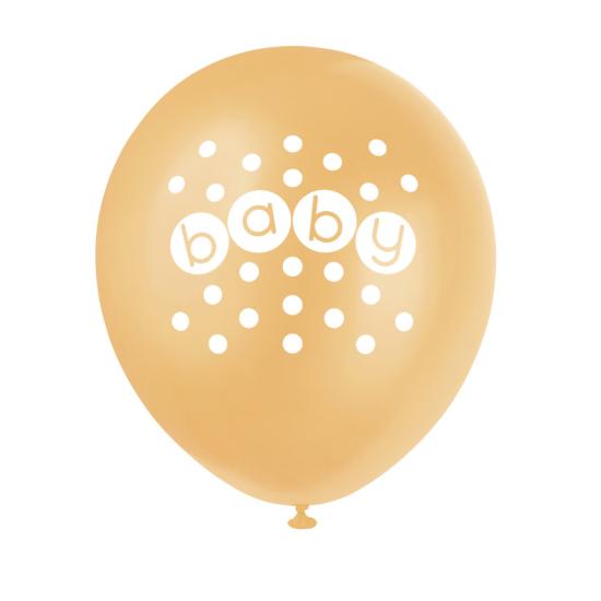 8 globos (30 cm) - Pastel Baby Shower 8 globos (30 cm) - Pastel Baby Shower