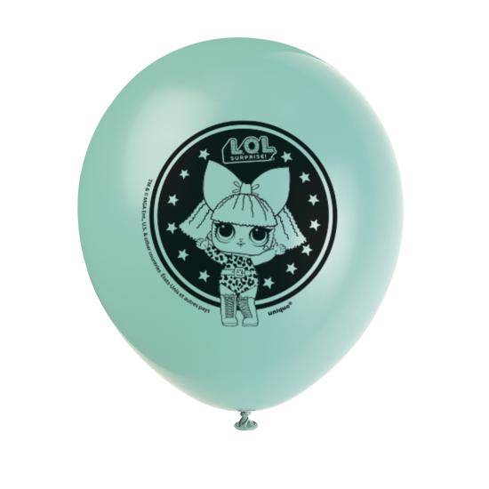 8 globos de látex LOL Surprise (47cm) - LOL Friends 8 globos de látex LOL Surprise (47cm) - LOL Friends