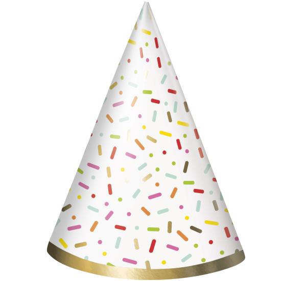 8 gorritos de fiesta - Donut Party 8 gorritos de fiesta - Donut Party