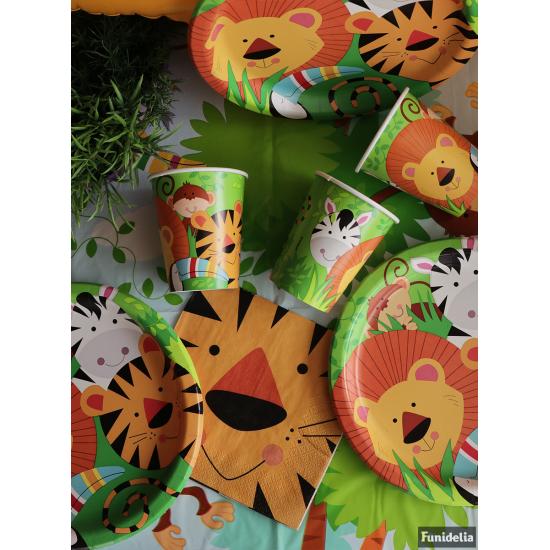 8 vasos - Animal Jungle 8 vasos - Animal Jungle