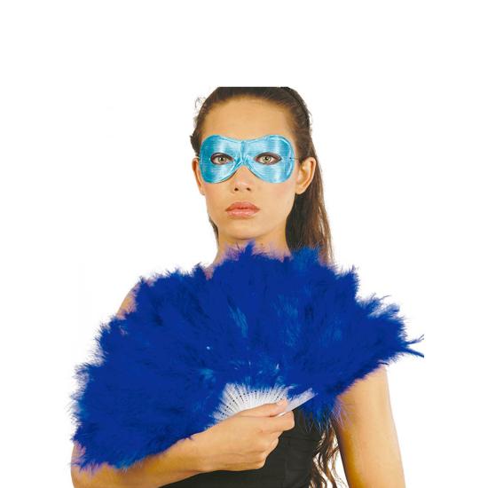 Abanico de plumas azules Abanico de plumas azules