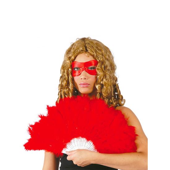 Abanico de plumas rojas Abanico de plumas rojas