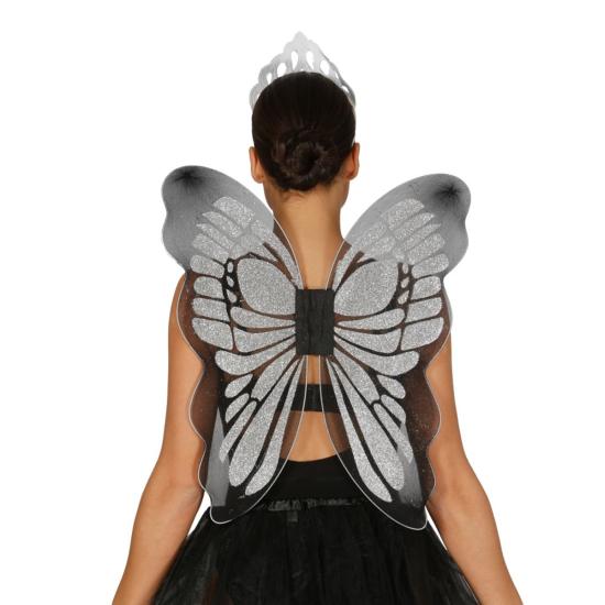 Alas de mariposa de plata para mujer Alas de mariposa de plata para mujer