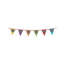 Banderines con número 40