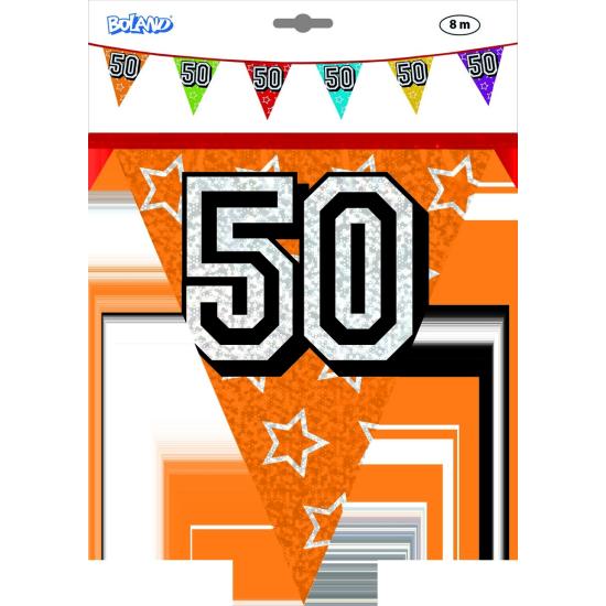 Banderines con número 50 Banderines con número 50