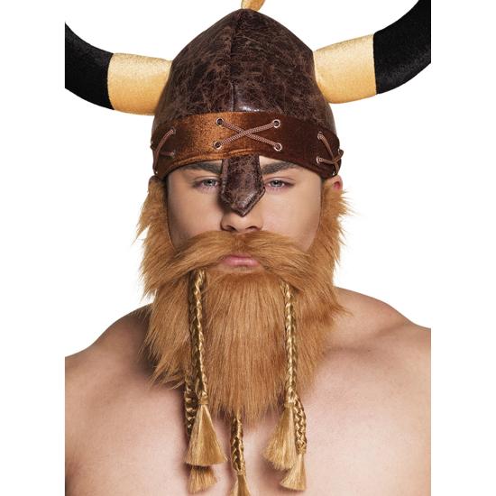 Barba Pelirroja de Vikingo con Trenzas Barba Pelirroja de Vikingo con Trenzas