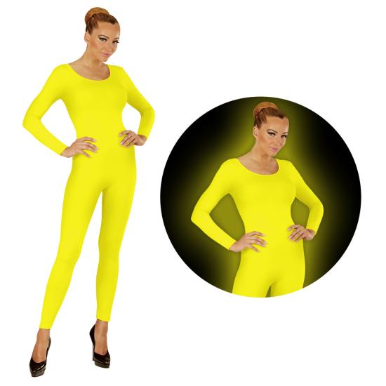 Body  fluorescente para mujer amarillo Body  fluorescente para mujer amarillo