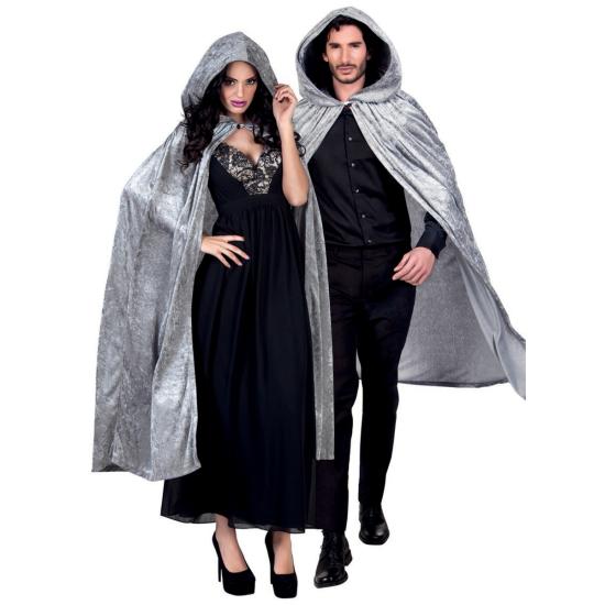 Capa con Capucha Gris para adulto Capa con Capucha Gris para adulto