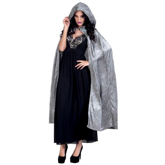 Capa con Capucha Gris para adulto Capa con Capucha Gris para adulto