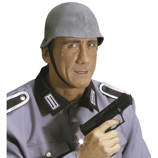 Casco de soldado gris para hombre Casco de soldado gris para hombre