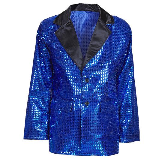 Chaqueta Lentejuelas azul  para hombre Chaqueta Lentejuelas azul  para hombre