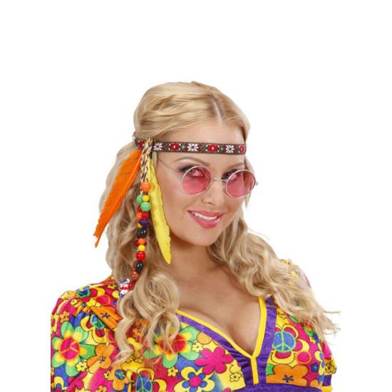 Cinta de hippie con cuentas y plumas Cinta de hippie con cuentas y plumas
