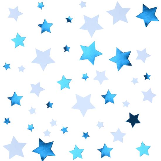 Confeti para mesa azul - Blue Star Confeti para mesa azul - Blue Star