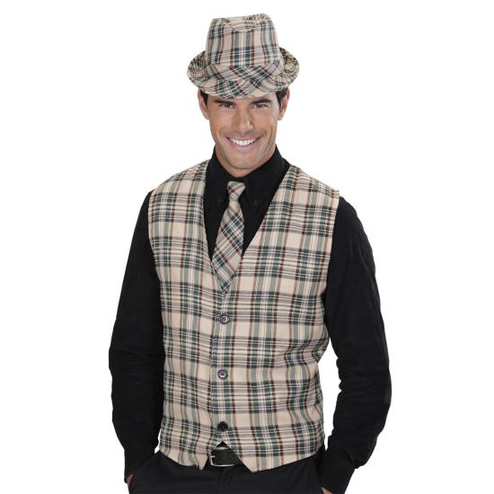 Corbata de cuadros para adulto Corbata de cuadros para adulto