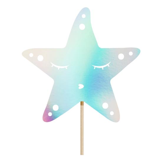 Decoración para tarta cola de sirena iridiscente- Iridescent Mermaid Decoración para tarta cola de sirena iridiscente- Iridescent Mermaid