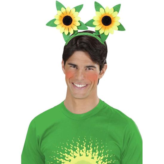 Diadema con girasoles ^ Diadema con girasoles ^