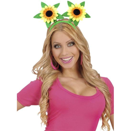 Diadema con girasoles ^ Diadema con girasoles ^