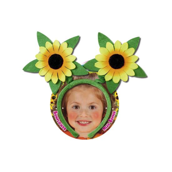 Diadema con girasoles ^ Diadema con girasoles ^