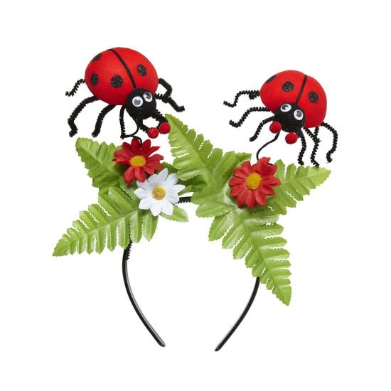 Diadema de mariquitas en la naturaleza para adulto Diadema de mariquitas en la naturaleza para adulto