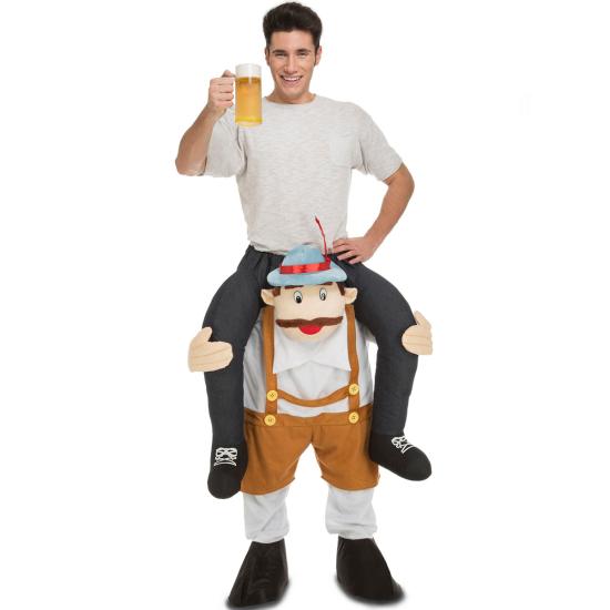 Disfraz a hombros de tirolés oktoberfest para adulto Disfraz a hombros de tirolés oktoberfest para adulto